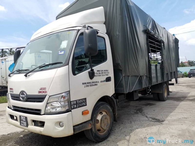 2017 Hino XZU720 R (UBS ) 21 kaki 7,500kg in Penang Manual for RM85,000 ...